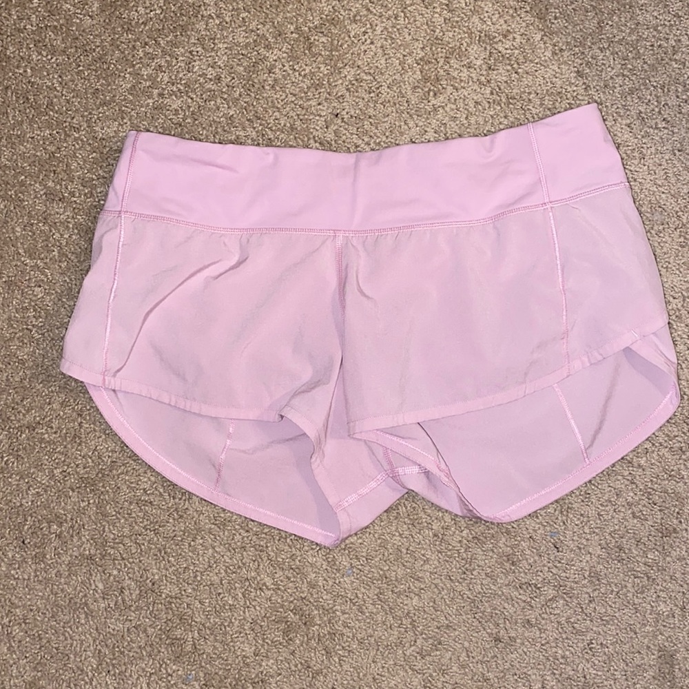 Light pink lululemon shorts!